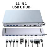 Adaptateur HUB 11 en 1 type C multi réseaux