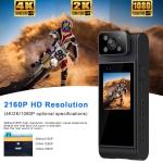 L10 Wifi 4K Mov Mini caméra Portable enregistreur vidéo numérique corps caméra Vision nocturne DVR caméscope Miniature nouveau 2025